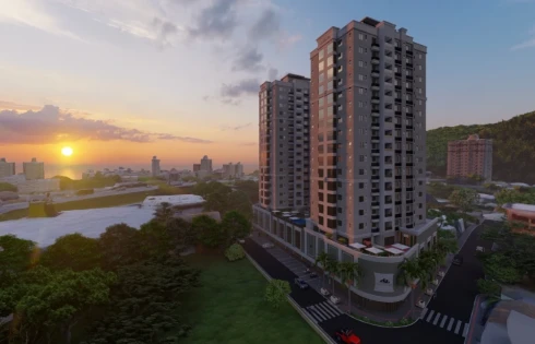 Apartamento em Tabuleiro das Oliveiras, Itapema