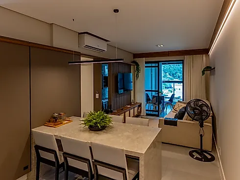 Apartamento 2 Quartos sendo 1 Suíte - Praia de Palmas - Apartamento em Palmas, Governador Celso Ramos - Foto 5