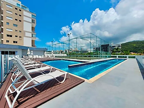 Apartamento Mobiliado - Praia de Palmas/SC - Apartamento em Palmas, Governador Celso Ramos - Foto 3