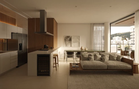 Apartamento com 3 quartos em Pedra Branca, Palhoça