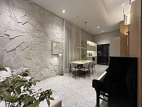 Casa com 144m², 3 Dormitórios sendo 1 Suíte no Loteamento Green Village - Casa em São Sebastião, Palhoça - Foto 2