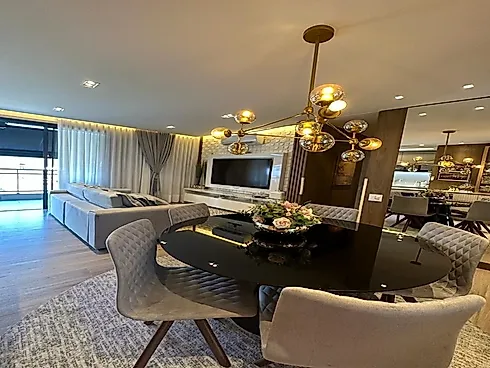 Apartamento Terraço no Passeio Pedra Branca, 162m², 3 Suítes + Lavabo e 2 Vagas Cobertas - Apartamento em Pedra Branca, Palhoça - Foto 3