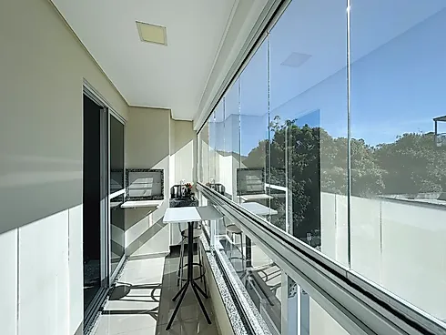 Apartamento ao Lado do Parque Aririú, 84m², 2 Dormitórios com Suíte e Vaga de Coberta - Apartamento em Aririú, Palhoça - Foto 3