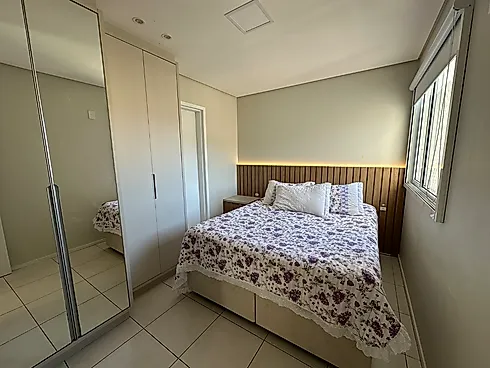 Apartamento Mobiliado na Pedra Branca, com 2 Dormitórios sendo 1 Suíte e Vaga Coberta - Apartamento em Pedra Branca, Palhoça - Foto 5