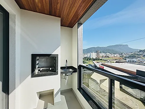 Select Tower no Pagani - Apartamento com 2 Dormitórios sendo 1 Suíte com Closet, 83m² e Vaga Coberta - Apartamento em Pagani, Palhoça - Foto 1