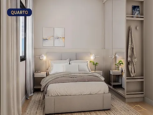 Residencial Nápoles | Apartamento 2 Quartos com Suíte - Apartamento em São Francisco de Assis, Santo Amaro da Imperatriz - Foto 5