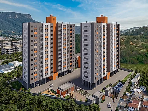 Scire Way | Apartamento com 49m², 2 Dormitórios no Passa Vinte - Apartamento em Passa Vinte, Palhoça - Foto 2