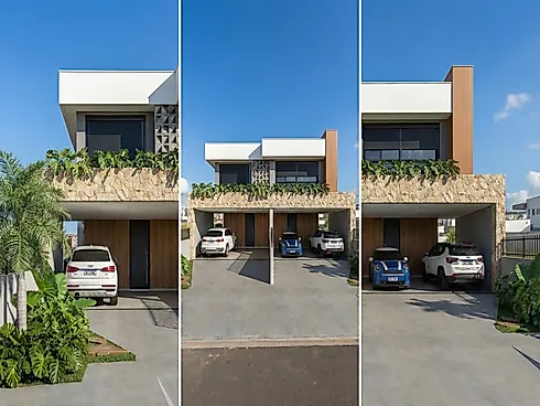 Casa Gaia | Casa com 3 Suítes e Piscina na Pedra Branca - Foto 15