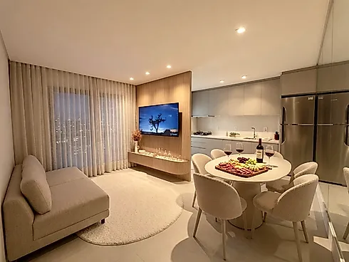 Oportunidade no Pagani - Apartamento com 2 Dormitórios sendo 1 Suíte e Vaga Coberta - Apartamento em Pagani, Palhoça - Foto 4