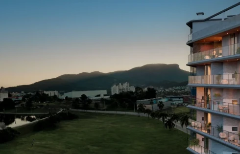 Apartamento com 2 quartos em Pedra Branca, Palhoça