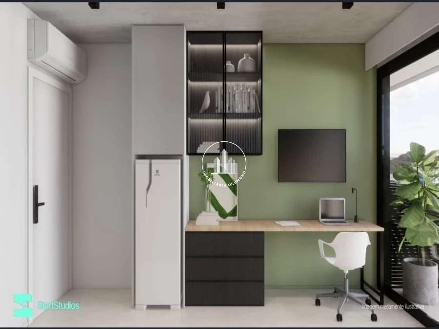 Studio em Trindade, Florianópolis. 1 quartos, 16m². Imagem 13 de 15