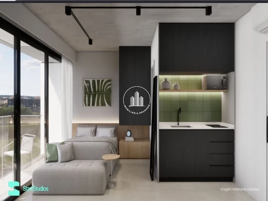 Studio em Trindade, Florianópolis. 1 quartos, 16m². Imagem 14 de 15