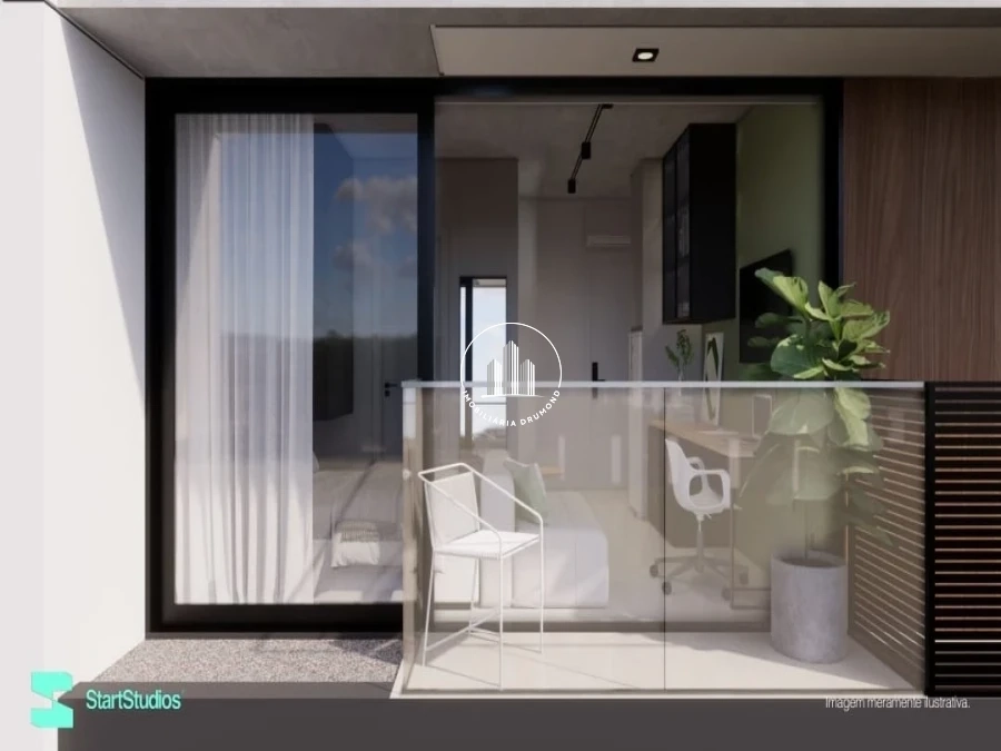 Studio em Trindade, Florianópolis. 1 quartos, 16m². Imagem 15 de 15