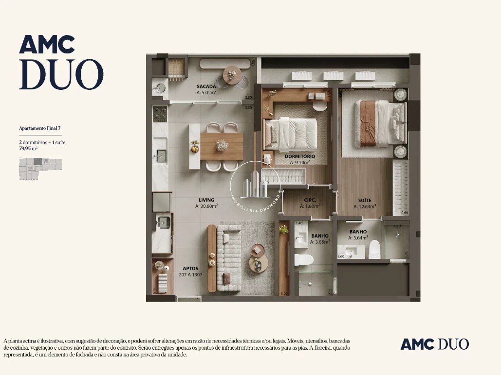 Apartamento em Campinas, São José. 2 quartos, 126m². Imagem 22 de 31