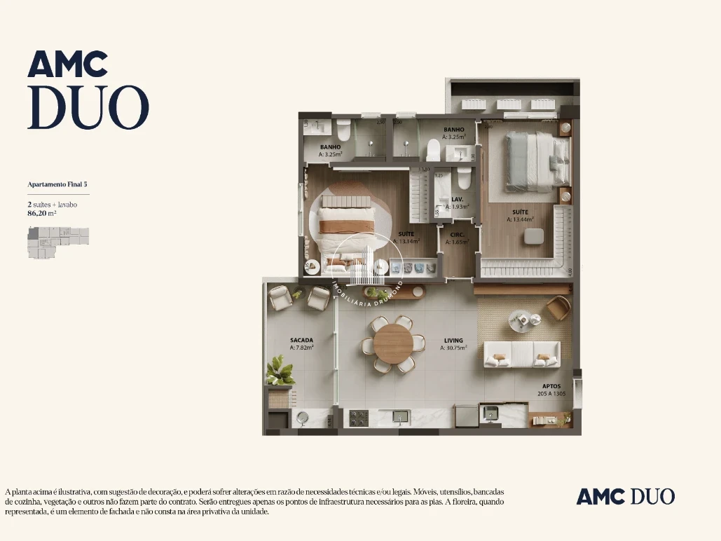 Apartamento em Campinas, São José. 2 quartos, 126m². Imagem 24 de 31