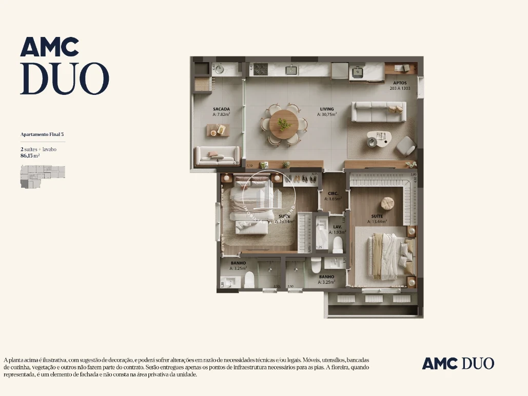 Apartamento em Campinas, São José. 2 quartos, 126m². Imagem 27 de 31