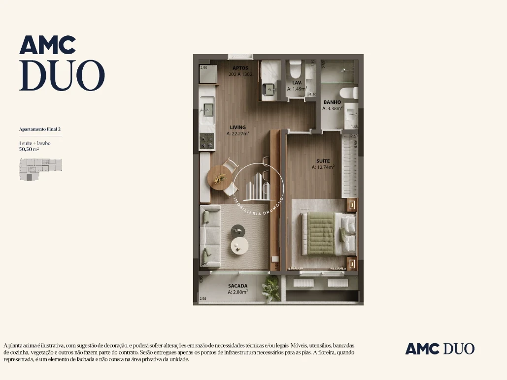 Apartamento em Campinas, São José. 2 quartos, 126m². Imagem 28 de 31