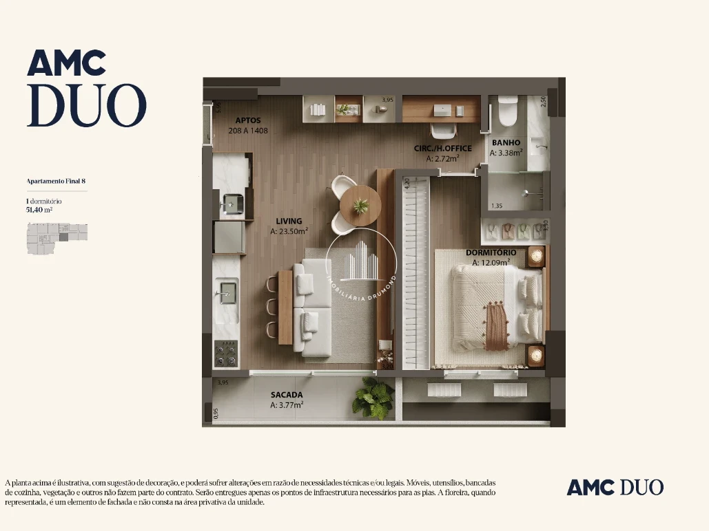 Apartamento em Campinas, São José. 2 quartos, 126m². Imagem 31 de 31