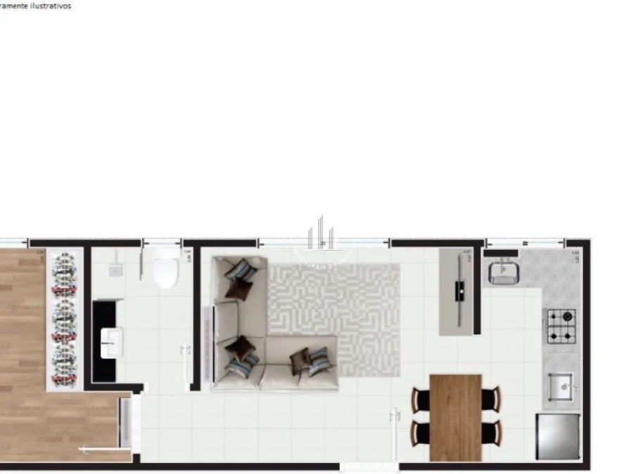 Apartamento em Carvoeira, Florianópolis. 1 quartos, 39m². Imagem 8 de 15