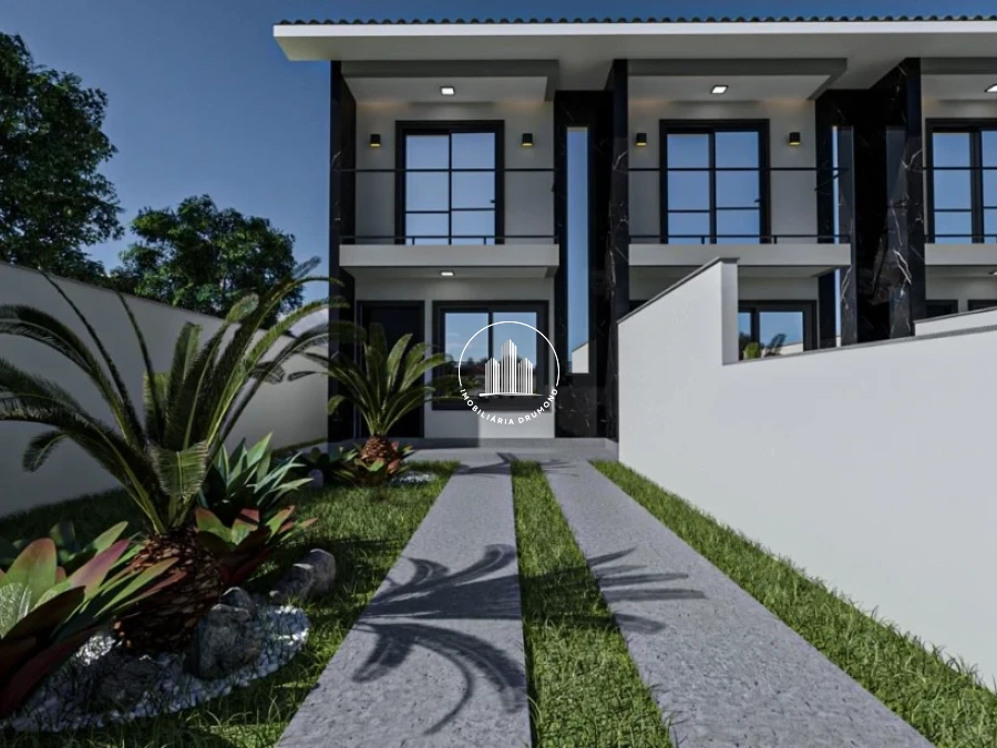 Sobrado Geminado em Ponte do Imaruim, Palhoça. 2 quartos, 70m². Imagem 1 de 20