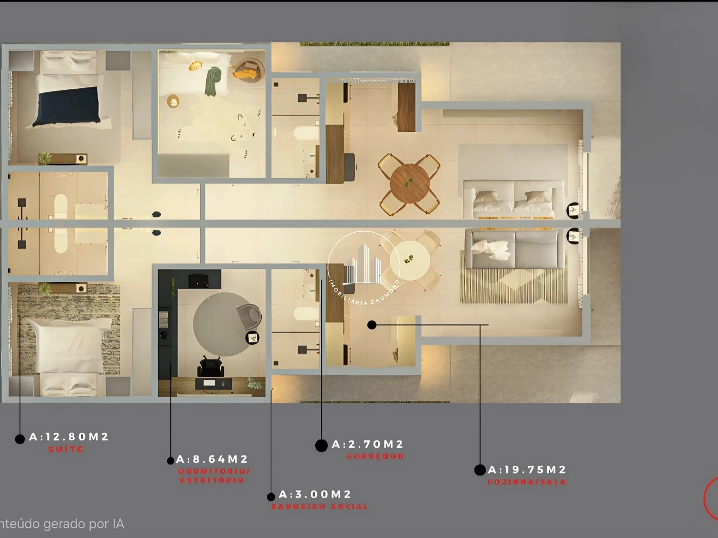 Casa Geminada em Forquilhas, São José. 2 quartos, 65m². Imagem 20 de 20