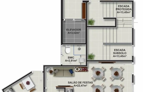 Apartamento em Itacorubi, Florianópolis