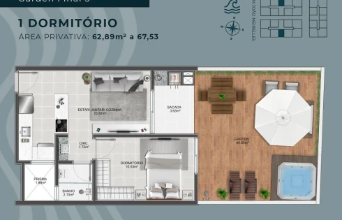 Apartamento em Abraão, Florianópolis