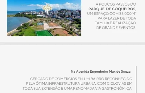 Apartamento em Coqueiros, Florianópolis