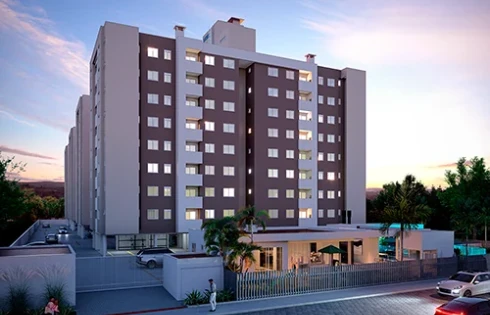 Apartamento em Rio Caveiras, Biguaçu
