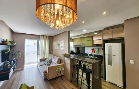 Apartamento com 2 Suítes e 81m² - Abraão - Apartamento em Abraão, Florianópolis - Foto 1