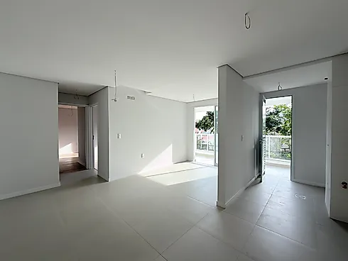 Apartamento 2 Quartos sendo 1 Suíte no Boulevard Atlantique - Barreiros - Apartamento em Barreiros, São José - Foto 1