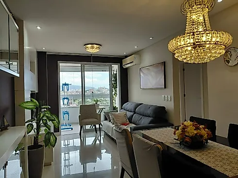 Apartamento 2 Quartos com 1 Suíte e 77m² - Barreiros - Apartamento em Barreiros, São José - Foto 1