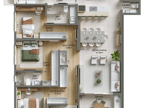 Apartamento em Campinas, São José