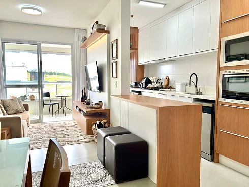 Apartamento com 2 quartos em Pedra Branca, Palhoça
