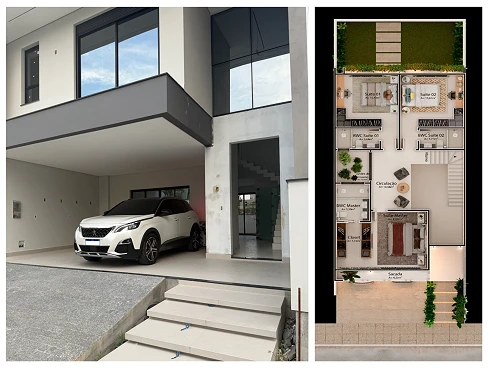 Casa em Beira Rio, Biguaçu