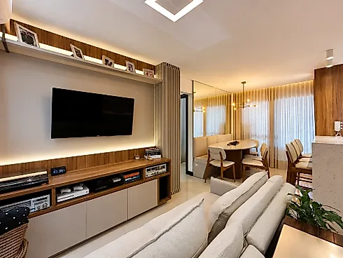 Apartamento 2 Quartos com 2 Suítes e 72m² - Pedra Branca - Apartamento em Pedra Branca, Palhoça - Foto 2
