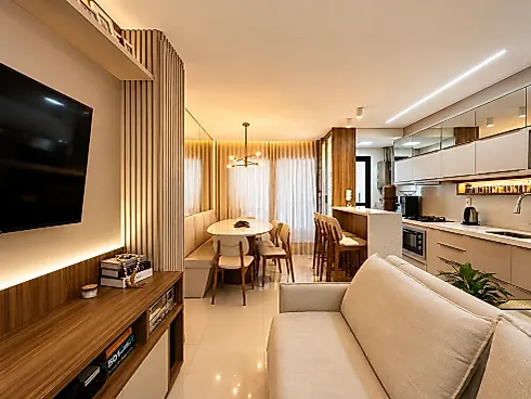 Apartamento 2 Quartos com 2 Suítes e 72m² - Pedra Branca - Apartamento em Pedra Branca, Palhoça - Foto 4