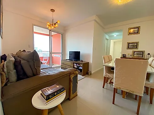 Apartamento 2 Quartos com 1 Suíte e 74m² - Barreiros - Apartamento em Barreiros, São José - Foto 3