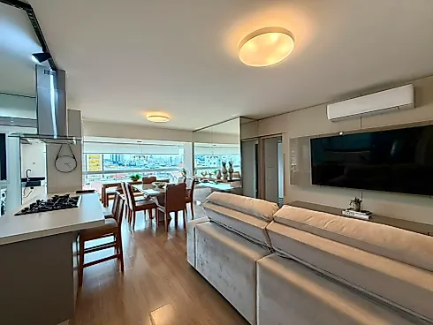 Apartamento 3 Quartos com 2 Suítes e 113m² - Barreiros - Apartamento em Barreiros, São José - Foto 2