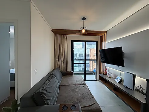Apartamento 2 Dormitórios com Suíte  Vivendas Home Club - Apartamento em Areias, São José - Foto 3