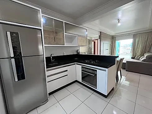 Apartamento 3 Quartos com 1 Suíte e 77m² - Fundos - Apartamento em Fundos, Biguaçu - Foto 1