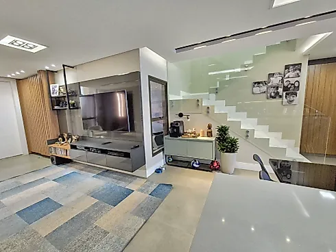 Casa 3 Quartos 215m² 3 Suítes no Costa do Sol - Beira Rio - Casa em Beira Rio, Biguaçu - Foto 3