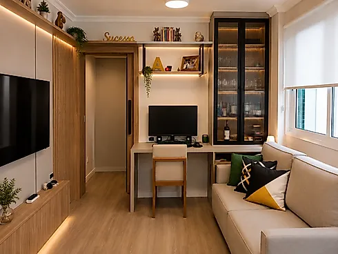 Apartamento 1 Quarto 31m² - Centro - Apartamento em Centro, Florianópolis - Foto 3