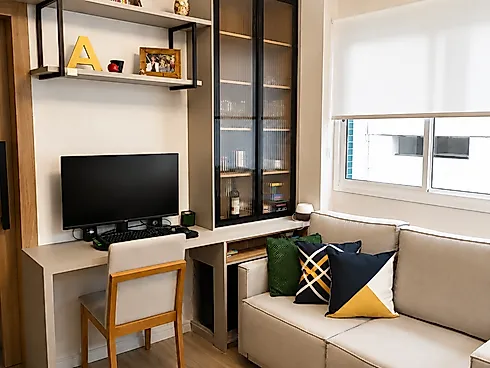 Apartamento 1 Quarto 31m² - Centro - Apartamento em Centro, Florianópolis - Foto 5