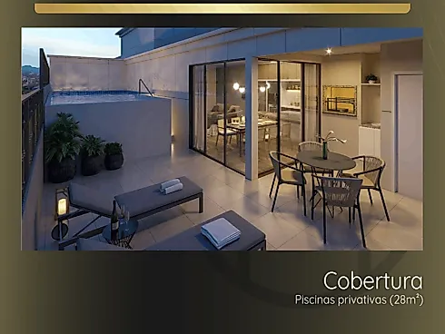 Apartamento 2 Quartos com 1 Suíte e 71m² - Pedra Branca - Apartamento em Pedra Branca, Palhoça - Foto 3