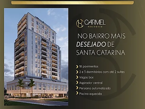 Apartamento 2 Quartos com 1 Suíte e 71m² - Pedra Branca - Apartamento em Pedra Branca, Palhoça - Foto 2