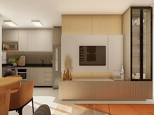 Apartamento 2 Quartos 61m² no Residencial Areias - Areias - Apartamento em Areias, São José - Foto 3