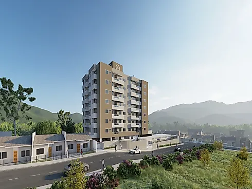 Apartamento 2 Quartos 61m² no Residencial Areias - Areias - Apartamento em Areias, São José - Foto 2