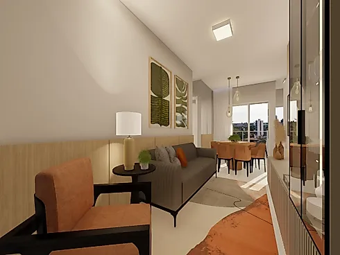 Apartamento 2 Quartos 61m² no Residencial Areias - Areias - Apartamento em Areias, São José - Foto 5