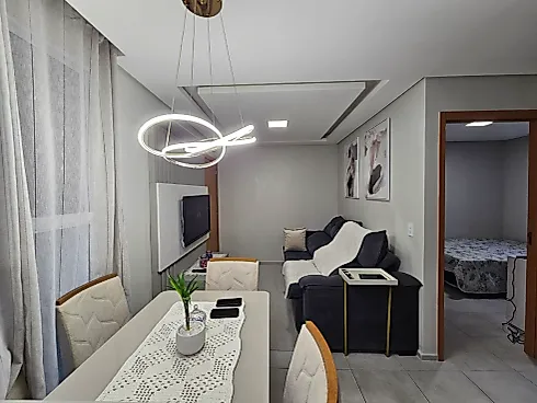 Apartamento 2 Quartos com Piscina - Bom Viver - Apartamento em Bom Viver, Biguaçu - Foto 4